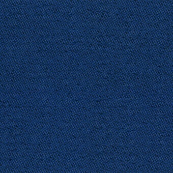 Deep blue woven fabric texture with a looped pile and speckled tonal variations, exhibiting a consistent diagonal weave for durable upholstery.
